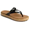 Reef Vista Carmen Sandal In Black