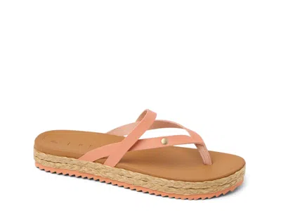 Reef Vista Carmen Sandal In Orange