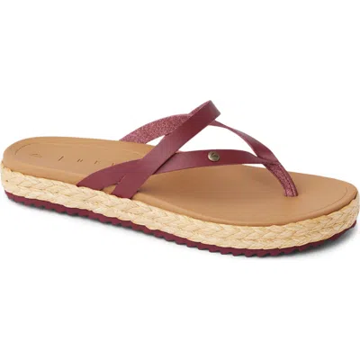 Reef Vista Carmen Sandal In Purple