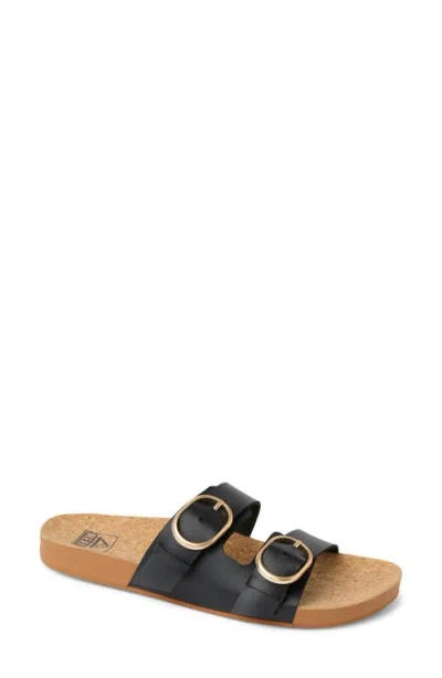 Reef Vista Kara Two-strap Sandal In Black