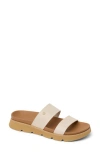 Reef Vista Luxe Thea Platform Slide Sandal In Brown