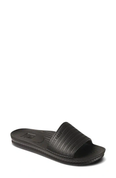 Reef Water Scout Slide Sandal In Black