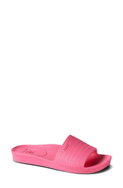 Reef Water Scout Slide Sandal In Hot Pink
