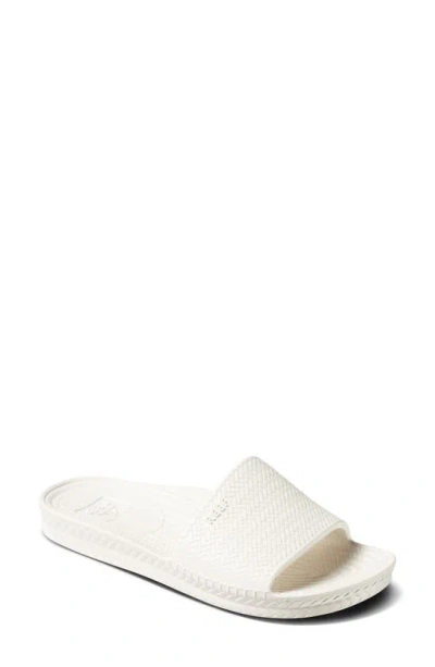 Reef Water Scout Slide Sandal In White