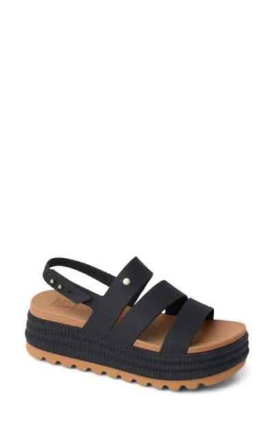 Reef Water Vista Hi Sandal In Black