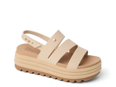 Reef Water Vista Higher 2 Platform Sandal In Neutral