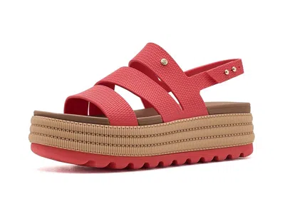Reef Water Vista Higher 2 Women's Dress Sandals Hibiscus: 7 M In Pink