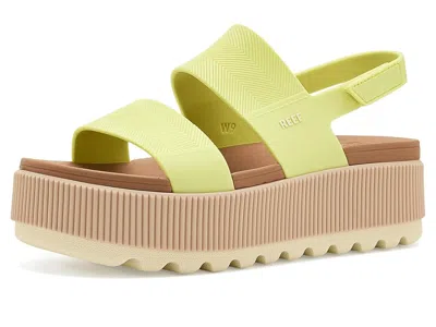 Reef Water Vista Higher Women's Shoes Lime Sherbet: 6 B - Medium In Yellow