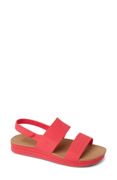 Reef Water Vista Waterproof Slingback Sandal In Red