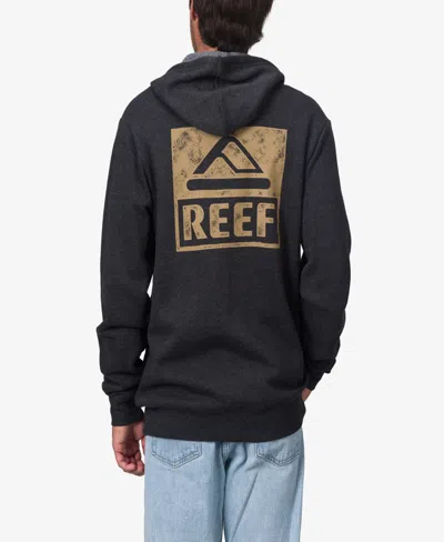 Reef Wellie Too Full Zip Sweatshirt In Caviar