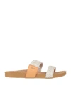 Reef Woman Sandals Ivory Size 9 Textile Fibers