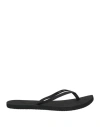 Reef Woman Thong Sandal Black Size 7 Synthetisches Material