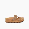 Reef Cushion Vista Hi Slide Sandal In Brown