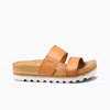 Reef Women's Cushion Vista Hi Sandals In Natural In Nude