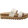 Reef Women's Cushion Vista Hi Sandals In Vintage Synthetic In White