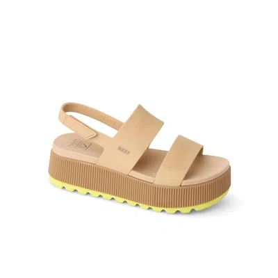 Reef Women's Water Vista Higher Sandal In Sand Lime In Brown