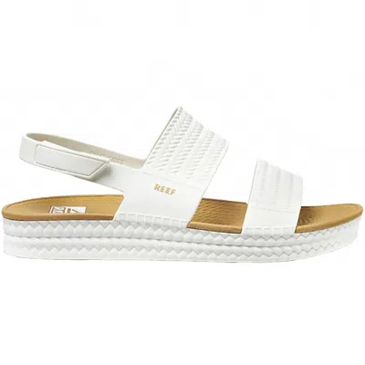Reef Women's Water Vista Sandals In White/tan Synthetic In Multi