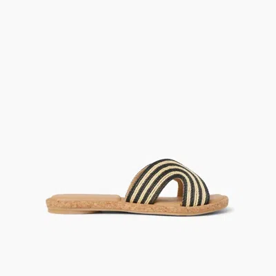 Reef Women's Willow Paisley Sandal In Black/white Textile In Neutral