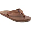 Reef X Faherty Draftsmen Flip Flop In Brown
