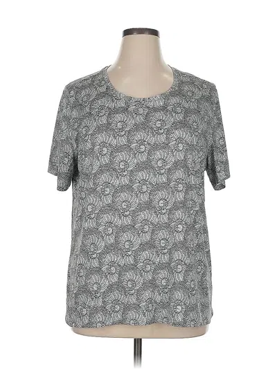 Pre-owned Reel Legends Short Sleeve T-shirt In Gray