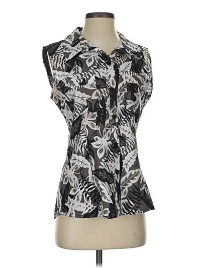 Pre-owned Reel Legends Sleeveless Blouse In Black
