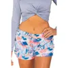 Reel Skipper Print Board Shorts In Modern Tropical In Multi
