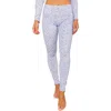 Reel Skipper Print Water Leggings In Dusty Palms In Multi