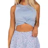 Reel Skipper Solid Raya Top In Baby Blue Jay In Multi