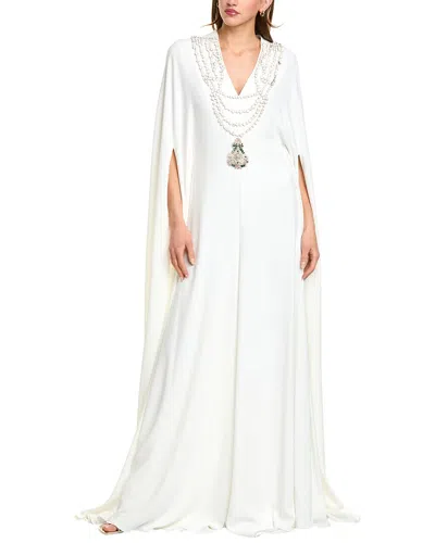REEM ACRA REEM ACRA BEADED JUMPSUIT