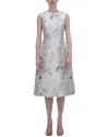 Reem Acra Jacquard Sheath Dress