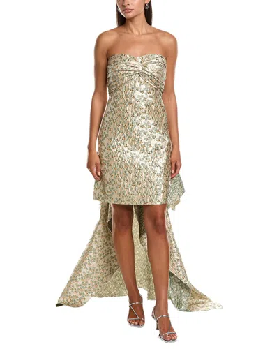 Reem Acra Strapless Mini Dress