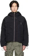 Reese Cooper Black Cinched Jacket In Black