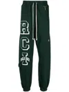 Reese Cooper Eagle Rock Logo-print Track Pants In Green