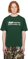 Reese Cooper Eagle Rock Printing Graphic T-shirt In Forest
