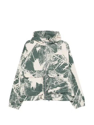 Reese Cooper Hooded Cargo Jacket In Multi