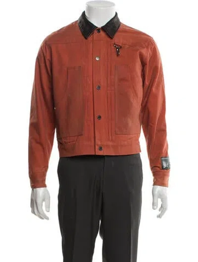 Pre-owned Reese Cooper Jacket In Orange