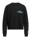 Reese Cooper Man Sweatshirt Black Size Xs Cotton In Black
