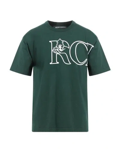 Reese Cooper Man T-shirt Green Size Xs Cotton