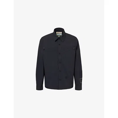Reese Cooper Mens Black Reyes Long-sleeve Soft-shell Shirt Xl