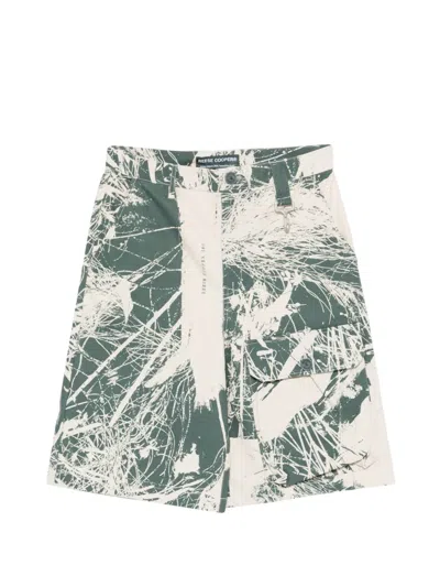 Reese Cooper Patch-pocket Cargo Shorts In Neutral