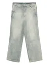 Reese Cooper Straight-leg Jeans In Brown