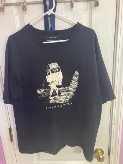 Pre-owned Reese Cooper T- Shirt In Black