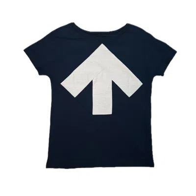 Reet Aus Blue / White T-shirt For Women In Multi