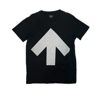 Reet Aus Men's Black / Grey T-shirt For Men, Arrow In Multi