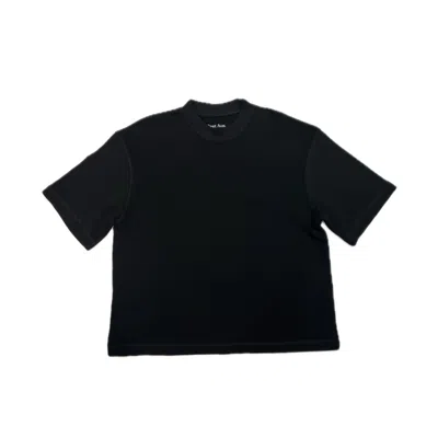 Reet Aus Oversized T-shirt For Women, Basic In Black