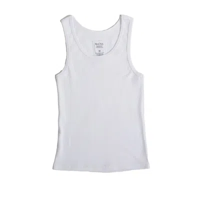 Reet Aus Tank Top For Women, Basic In White
