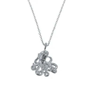 Reeves & Reeves Women's Silver Baby Octopus Necklace In Metallic