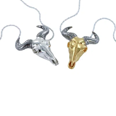 Reeves & Reeves Women's Wildebeest Sterling Silver Necklace In Metallic
