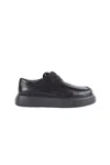 Referenc Fernabee Shoes Crafted With Premium Italian Black Grained Leather In Black
