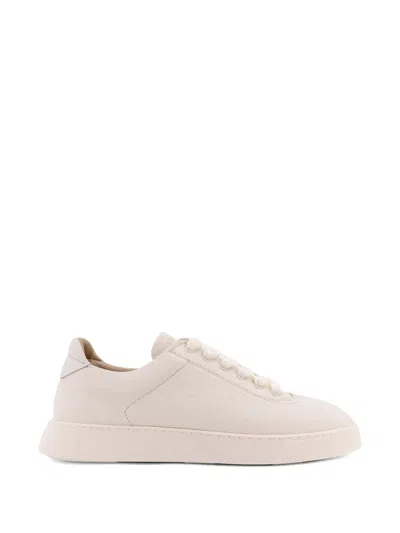 Referenc Leather Sneakers In White